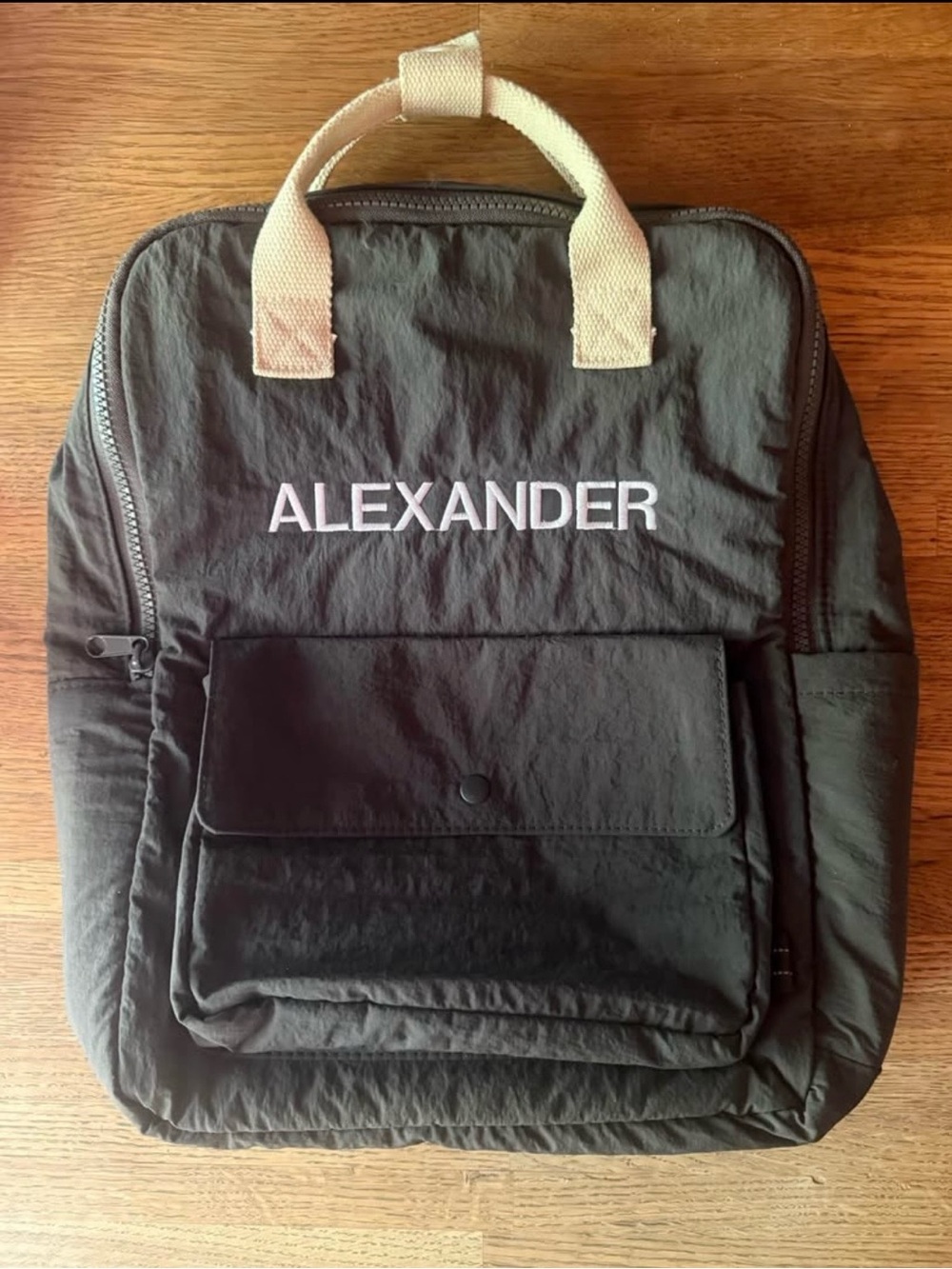 Zara Personalized Backpack and Drawstring Bag